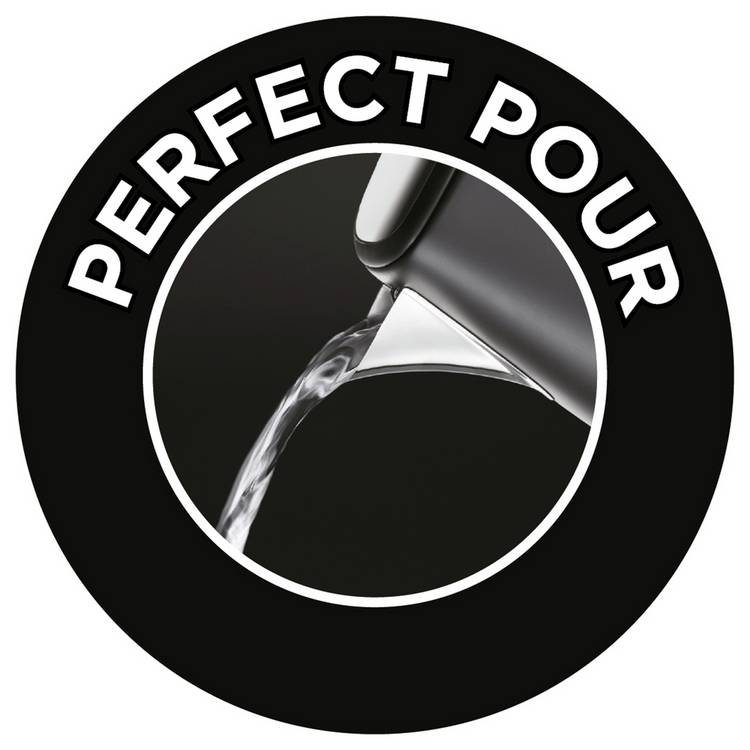 Russell Hobbs Luna Matte Black Kettle 1.7L, UK version