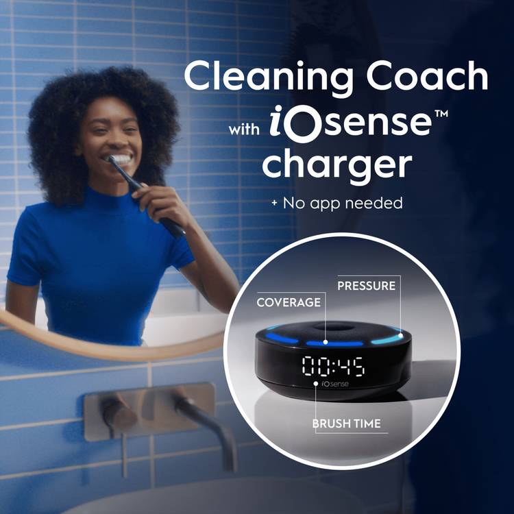 Oral-B iO 10 electric toothbrush black, imported from the UK