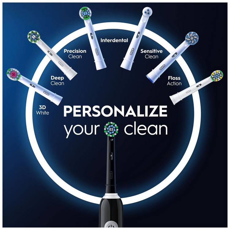 Oral-B Pro 1 electric toothbrush black travel case, UK version