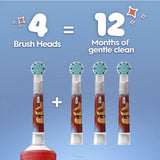Oral-B kids toothbrush heads Lion King 4 pack, UK version