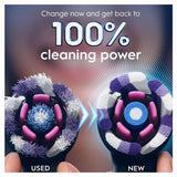 Oral-B iO Radiant White toothbrush heads 4-pack, imported from the UK