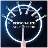 Oral-B Pro 1 pink electric toothbrush and travel case, imported from UK