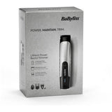 BaByliss cordless beard trimmer lithium power (British brand)