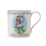 Halcyon Days fine bone china Alice in Wonderland mug, UK version