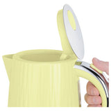Russell Hobbs Eden kettle and toaster set lemon yellow, imported from the UK