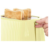 Russell Hobbs Eden kettle and toaster set lemon yellow, imported from the UK