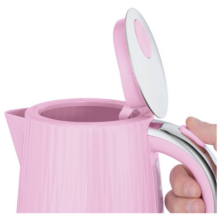 Russell Hobbs Eden kettle toaster raspberry pink, imported from the UK