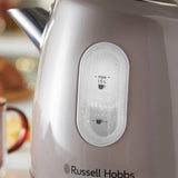 Russell Hobbs Stylevia Mocha Kettle 1.5 litre, imported from the UK