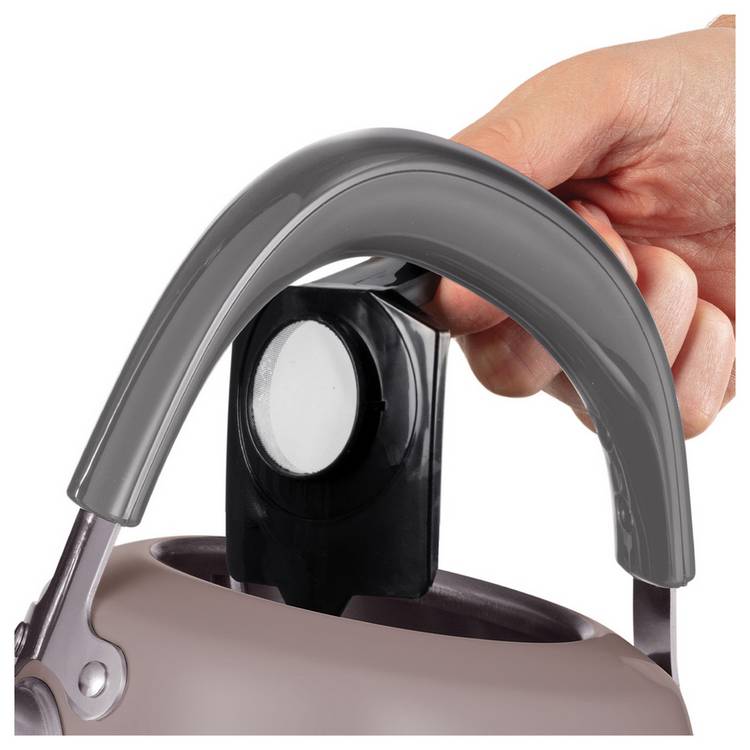 Russell Hobbs Stylevia Mocha Kettle 1.5 litre, imported from the UK