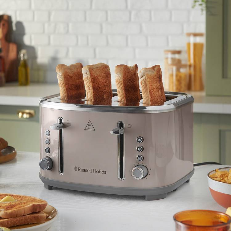 Russell Hobbs Stylevia 4-slice toaster (British brand)