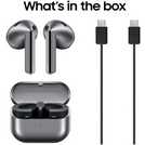 Samsung Galaxy Buds3 Silver true wireless earbuds (British brand)