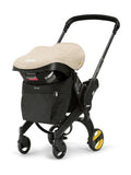 Doona Black All Day Bag clip-on changing bag, imported from the UK