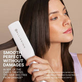 Bellissima steam hair straightener white - British product