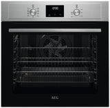 AEG built-in single electric oven in stainless steel - British product