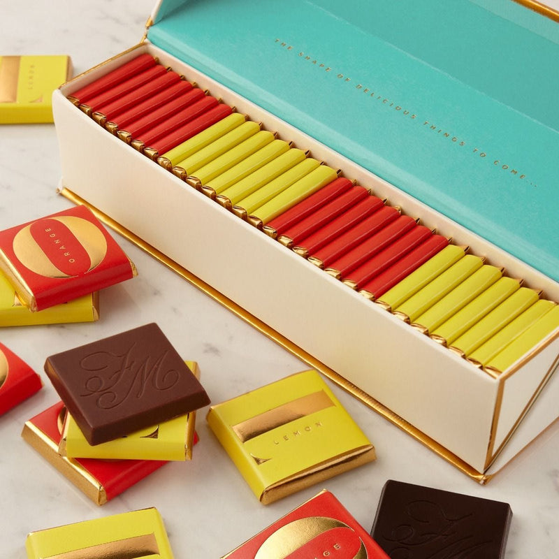Fortnum's Napolitains orange lemon chocolate 182g, imported from the UK