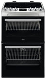 AEG double electric cooker stainless steel 55cm - British product