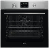 AEG built-in single electric oven stainless steel 72 litre - British product