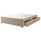 Silentnight divan bed base Sandstone small double (British brand)