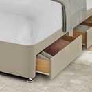 Silentnight divan bed base Sandstone small double (British brand)