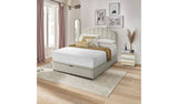Argos Silentnight Kingsize Half Ottoman Divan Bed - Sandstone- Buy online at McGrocer