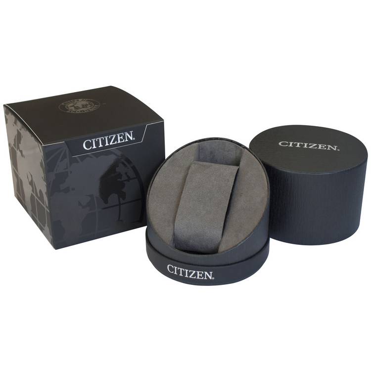 Citizen Eco Drive watch brown leather strap, imported from the UK