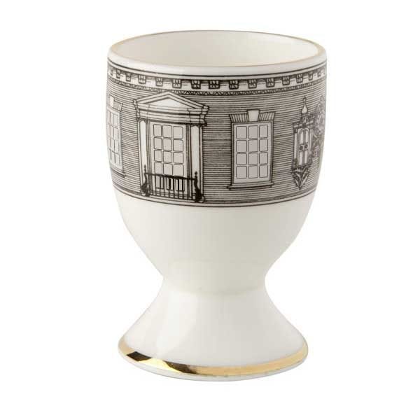 Rory Dobner bone china egg cup with gold detail - British product