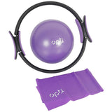Opti Pilates Set purple resistance ring mini ball loop, imported from the UK