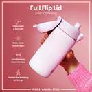 Ion8 Lilac Dusk water bottle 400ml, UK version