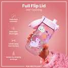Ion8 Unicorn Purple water bottle 350ml, UK version