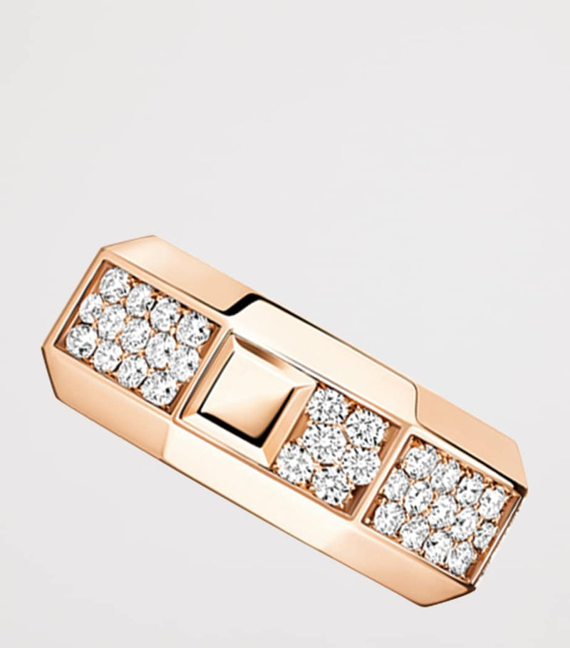 Messika rose gold diamond ear cuff 0.25ct, imported from the UK