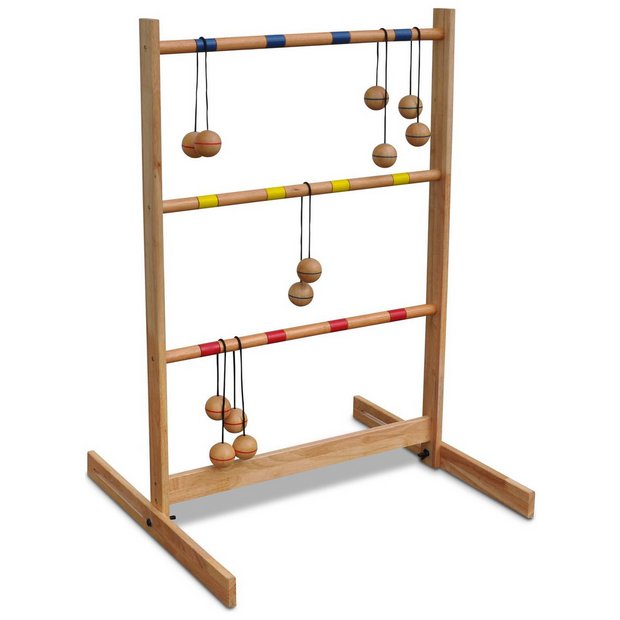 Bex Wooden Ladder Game set with balls and ladder - British product