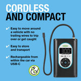 Ring RTC4000 cordless tyre inflator (British brand)
