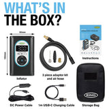 Ring RTC4000 cordless tyre inflator (British brand)