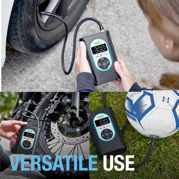 Ring RTC4000 cordless tyre inflator (British brand)