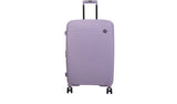Argos IT Hard Light Weight Expandable 8 Wheel Cabin Suitcase Lilac Expandable Cabin Suitcase 46-57L- Buy online at McGrocer