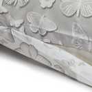 Argos Home Shadow Butterflies grey duvet cover set Double - British product