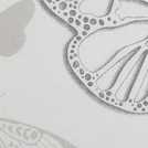 Argos Home Shadow Butterflies grey duvet cover set Double - British product