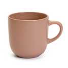 Habitat matte pink stoneware mugs set of 4 420ml, UK version