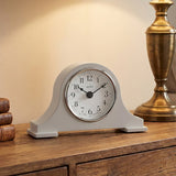 Acctim Harston Mantel Clock in Taupe - British product