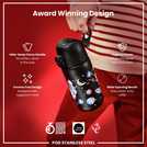 Ion8 Space Black water bottle 400ml, UK version