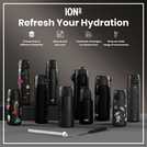Ion8 Space Black water bottle 400ml, UK version
