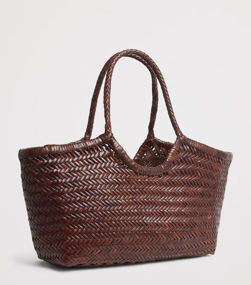 Dragon Diffusion woven Nantucket large tote bag (British brand)
