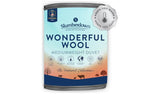 Slumberdown Wonderful Wool medium weight duvet Superking (British brand)