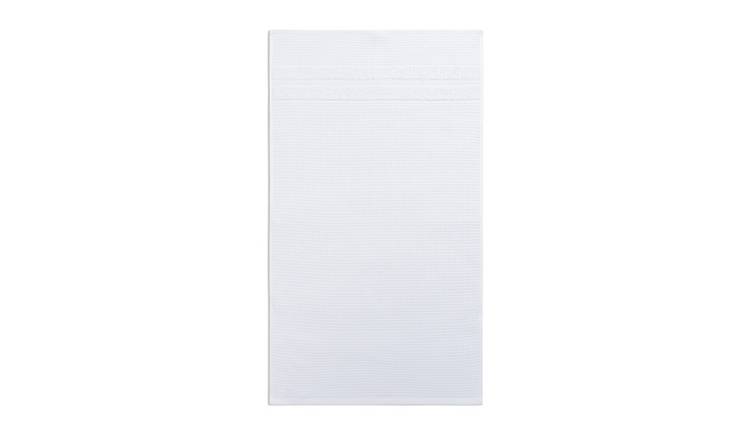 Habitat cotton hand towel in white, size L90 x W50cm, UK version