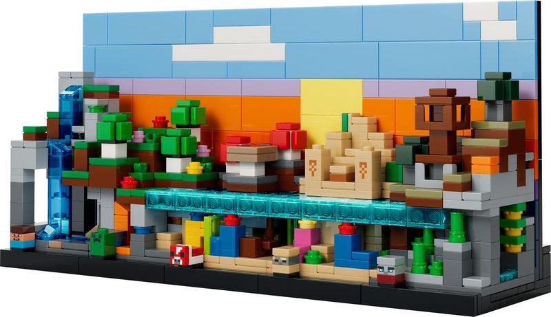 LEGO Minecraft building set Mini Biomes 797 pieces, UK version