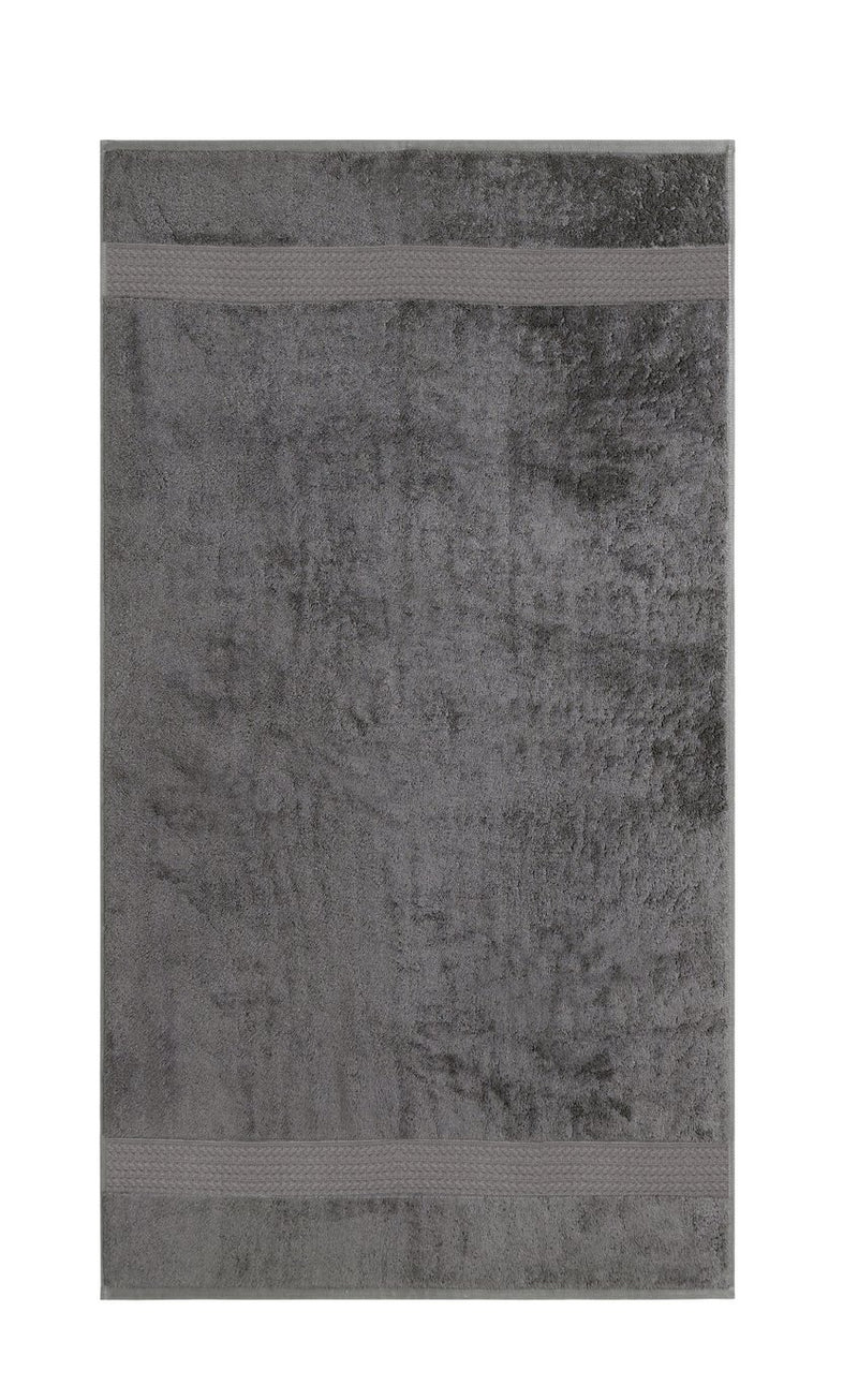 Habitat Anti-Bac hand towel grey 90cm by 50cm, UK version