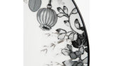 Habitat fine china dinner set grey floral 12 piece - British product