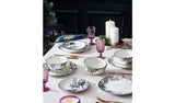 Argos Habitat Monochrome Grey 12-Piece Fine China Dinner Set- Buy online at McGrocer