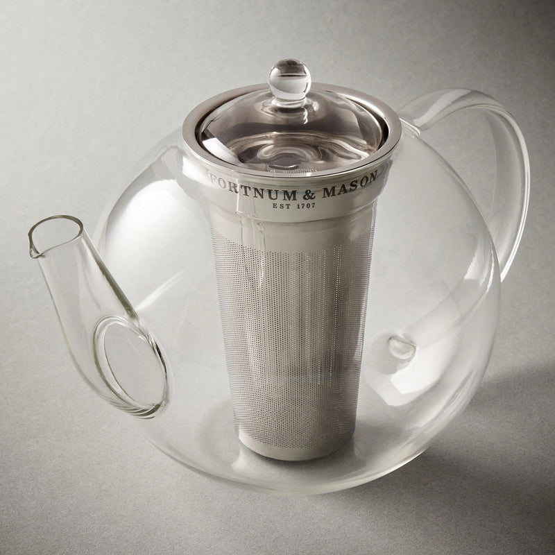 Fortnum's Classic glass teapot 6 cup - British product