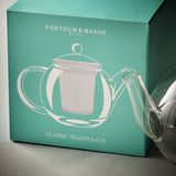 Fortnum's Classic glass teapot 6 cup - British product